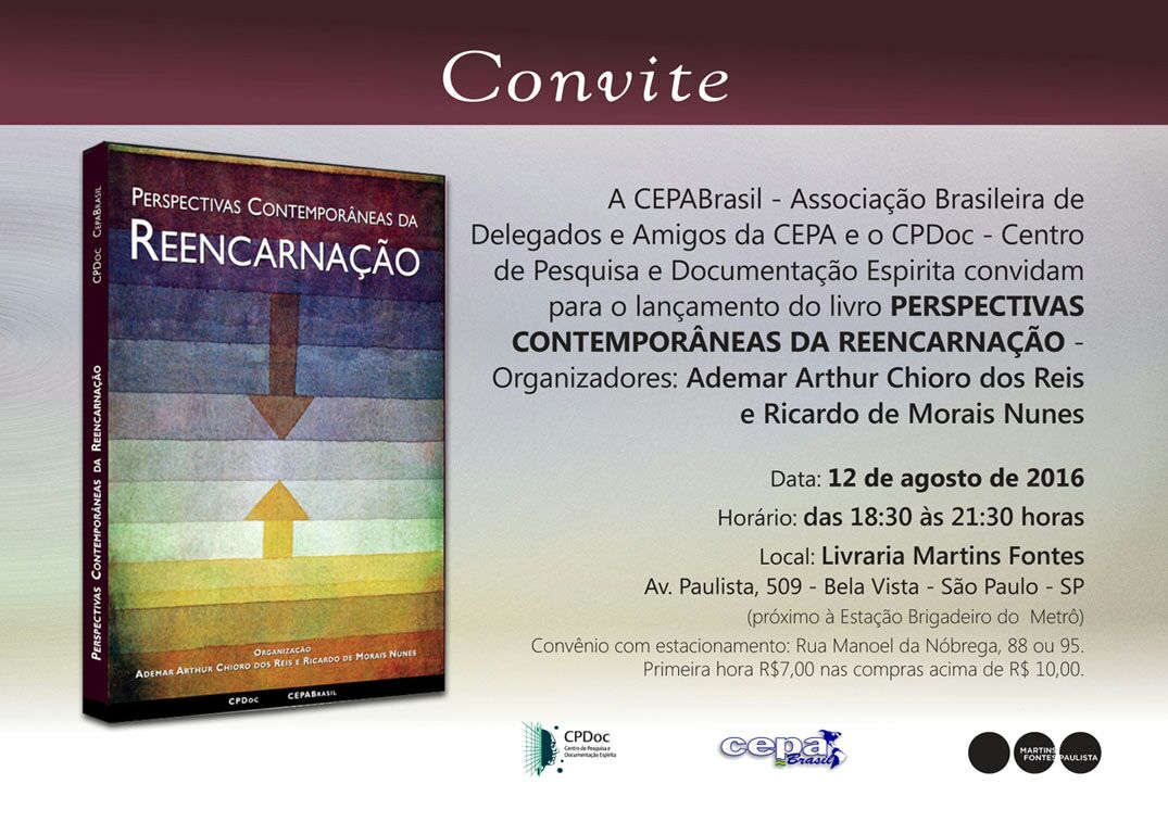 Convite - Lancamento do Livro
